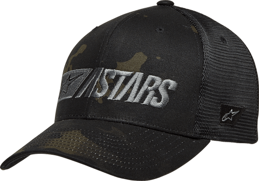 Alpinestars Reblaze Multicamo Hat - Military Black (Part 1232-81020-10) - Kelly Motorsports