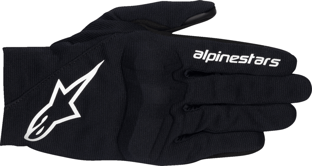 Alpinestars Reef V2 Gloves - Black and White, Small (Part No. 3560825-12-S) - Kelly Motorsports