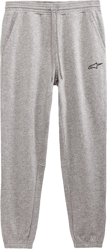 Alpinestars Rendition Heather Gray Fleece Trainer Pants - XL - Kelly Motorsports