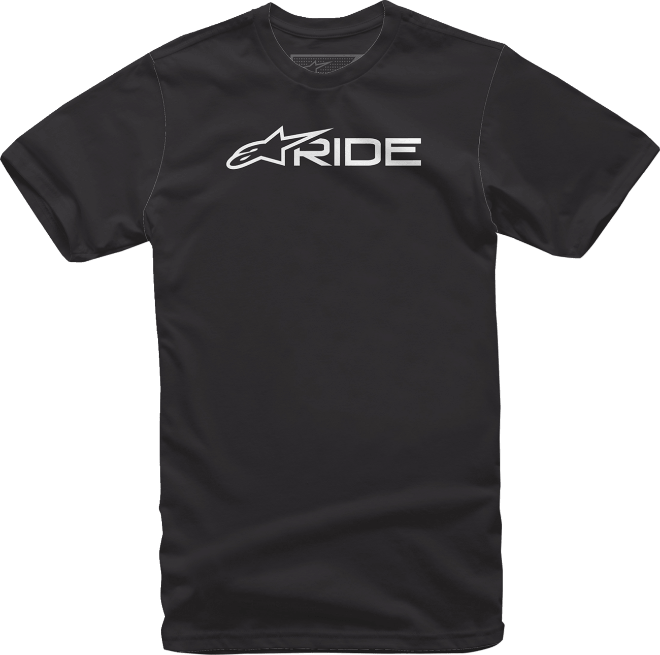 Alpinestars Ride 3.0 T-Shirt - Black/White - Medium, Part Number 1232722001020M - Kelly Motorsports