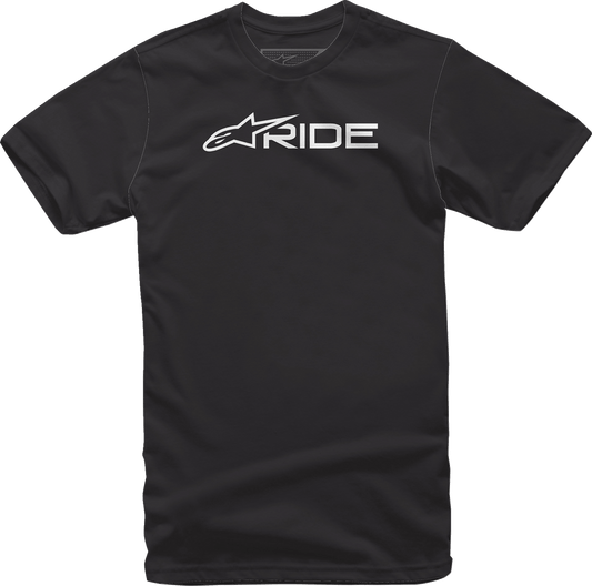 Alpinestars Ride 3.0 T-Shirt - Black/White - Medium, Part Number 1232722001020M - Kelly Motorsports