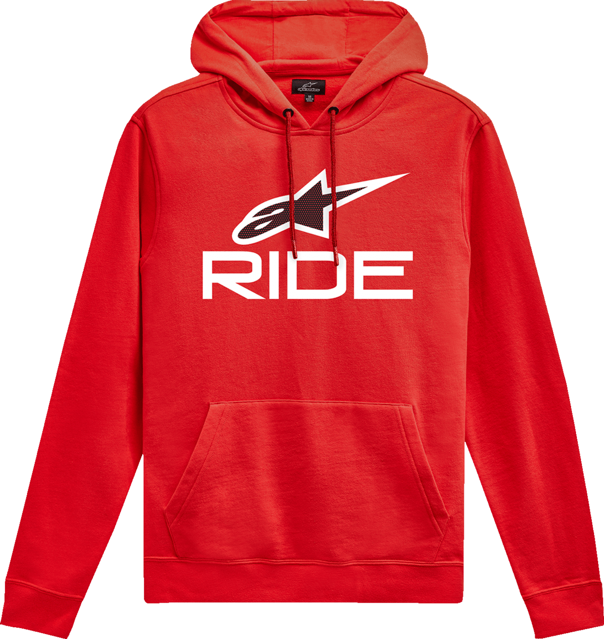 Alpinestars Ride 4.0 Pullover Hoodie - Medium Red, White & Black | Part 1214-51820-321-M - Kelly Motorsports