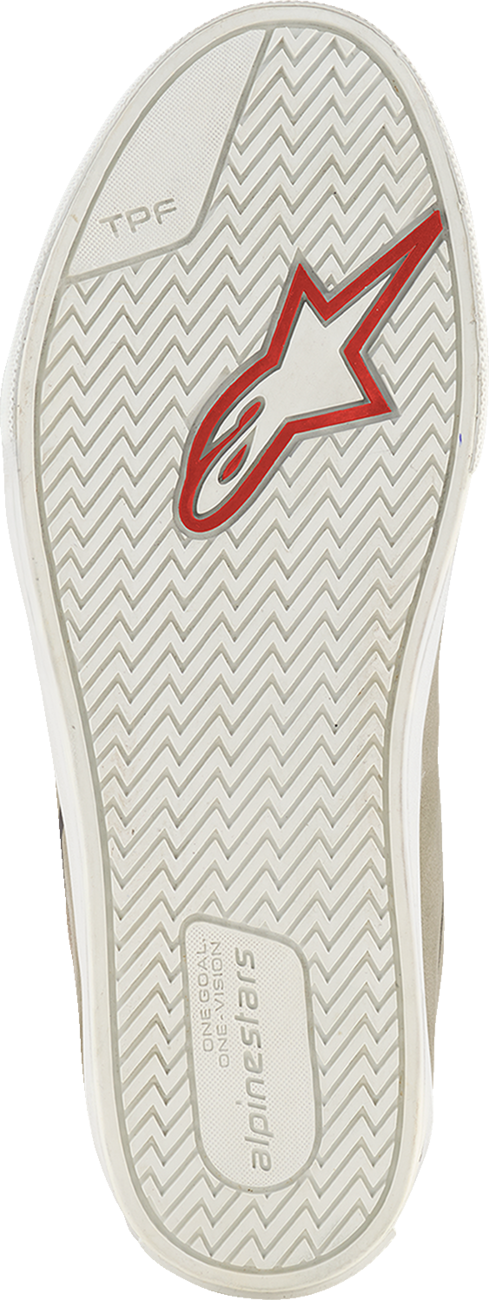 Alpinestars Ride - 63 Leather Shoes - Black, Cool Gray & White, US 7 (Part No. 2540926 - 1471 - 7) - Kelly Motorsports