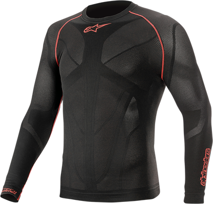 Alpinestars Ride Tech v2 Summer Long Sleeve Underwear Top - Black, XS/S - Part 4752521 - 13 - XS/S - Kelly Motorsports