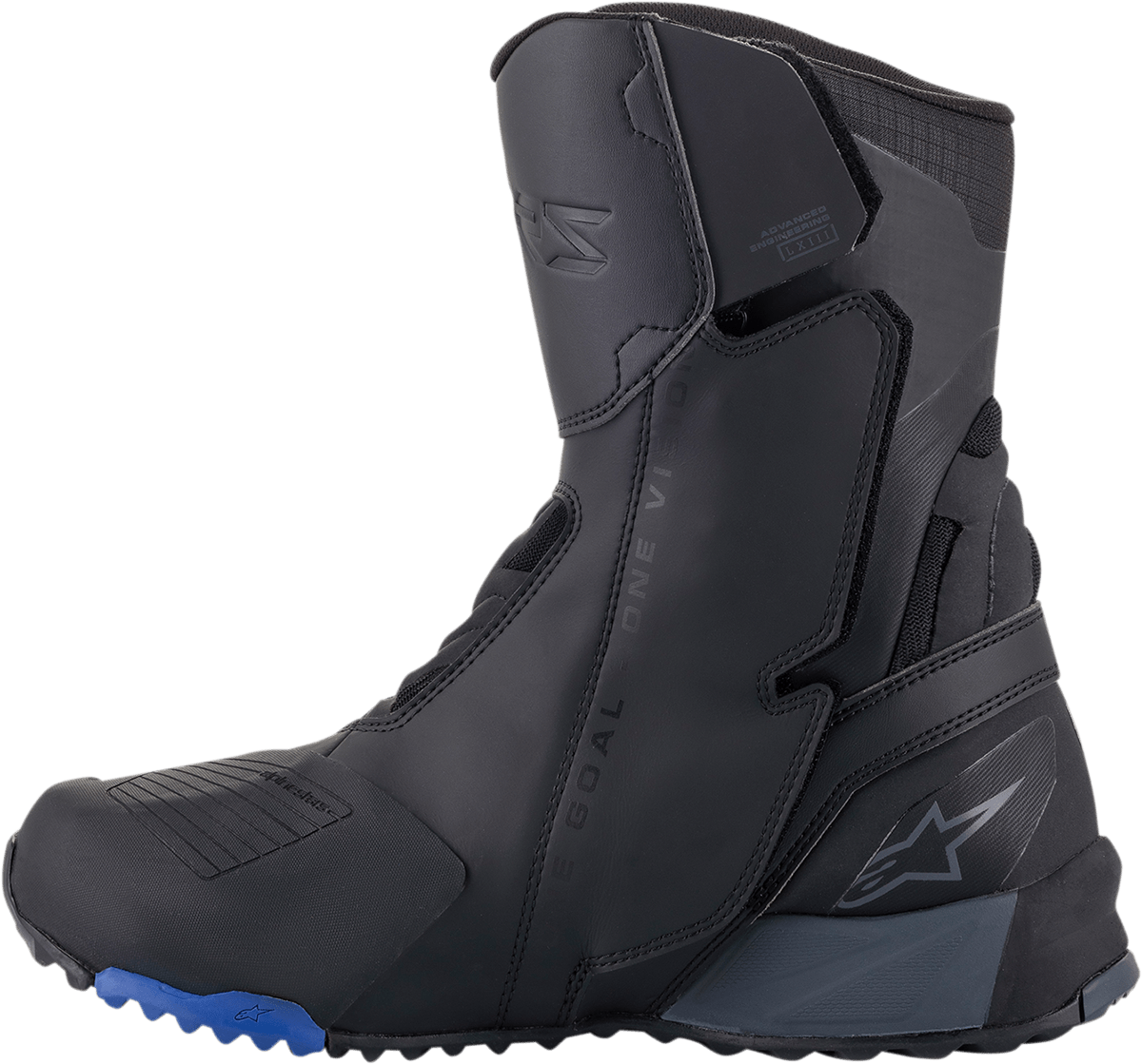 Alpinestars RT-8 Gore-Tex® Motorcycle Boots Black/Blue 2335422-17 - Kelly Motorsports
