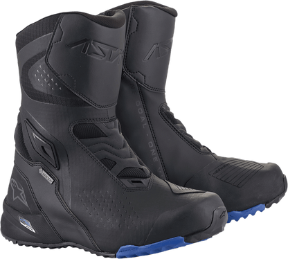 Alpinestars RT-8 Gore-Tex® Motorcycle Boots Black/Blue 2335422-17 - Kelly Motorsports