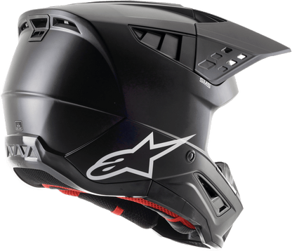 Alpinestars S-M5 Solid Helmet Black Matte 2XL 8303123-110 - Kelly Motorsports