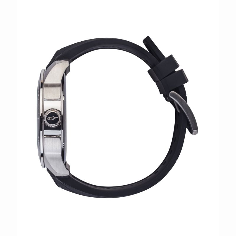 ALPINESTARS Satined Stainless - Steel Watch 1036 - 96007 with Myota 2315 Japanese Movement - Kelly Motorsports