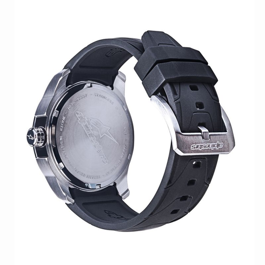 ALPINESTARS Satined Stainless - Steel Watch 1036 - 96007 with Myota 2315 Japanese Movement - Kelly Motorsports