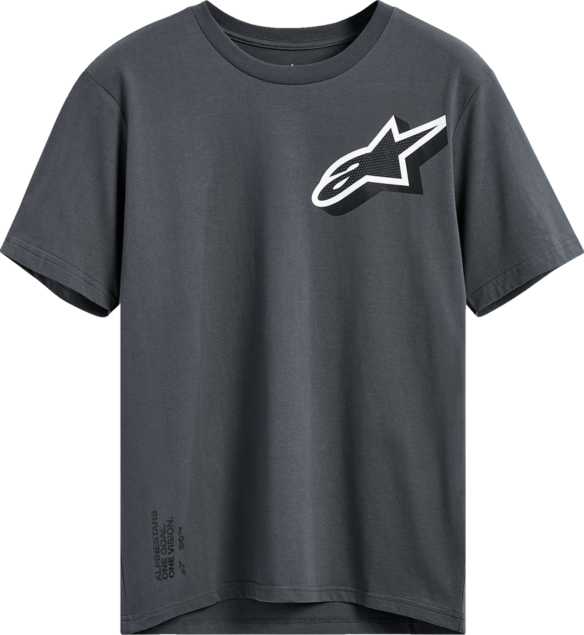 Alpinestars Shaded CSF T-Shirt Charcoal 2XL - 1235-72320-18-2XL - Kelly Motorsports