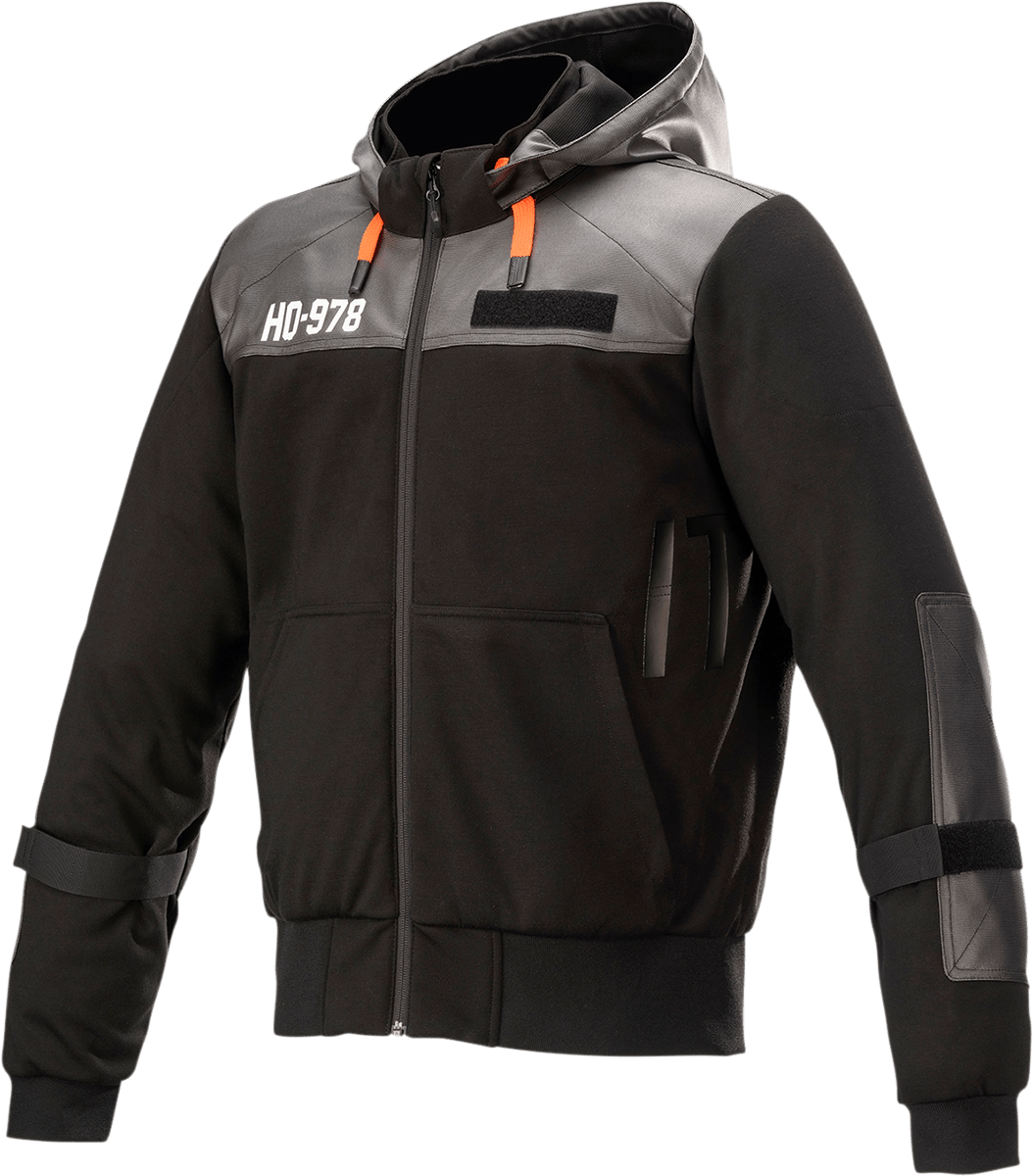 Alpinestars Shotaro Hoodie Black Size Small - Versatile Motorcycle Riding and Casual Wear - Kelly Motorsports