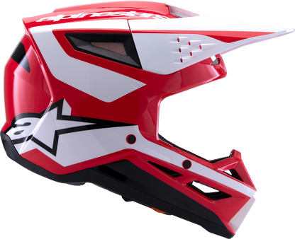 Alpinestars SM3 Helmet Heat - Gloss Red, White & Black Medium (Part 8301026 - 3126 - M) - Kelly Motorsports