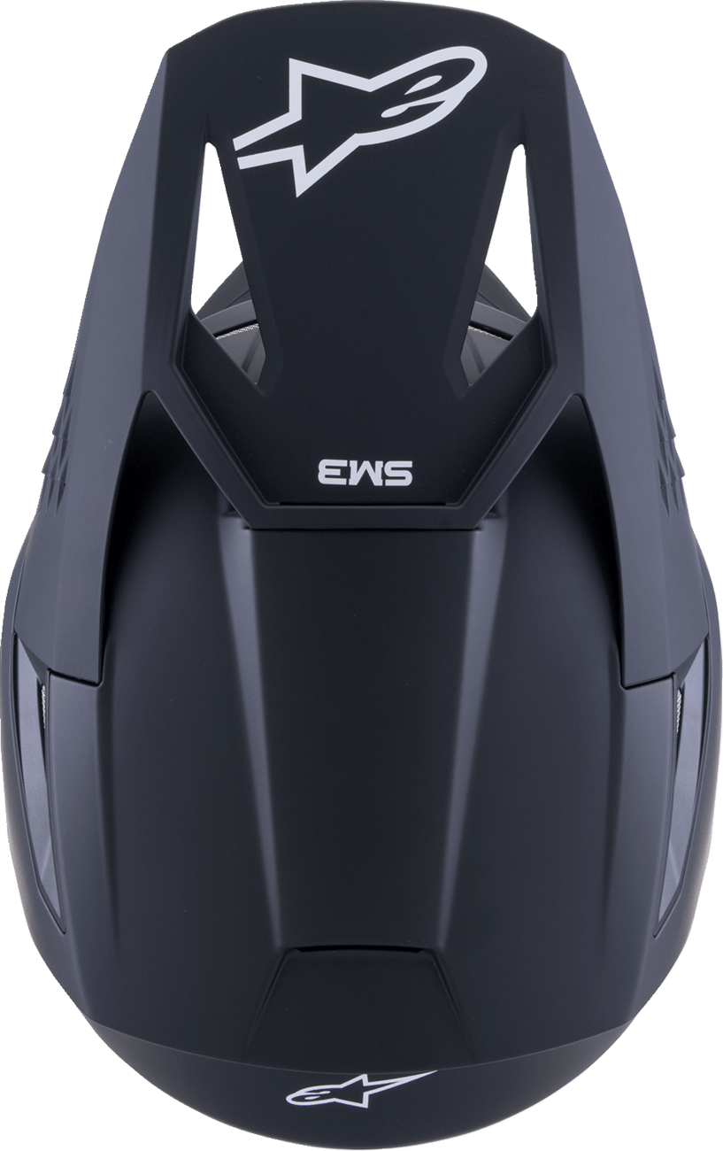 ALPINESTARS SM3 Helmet - Solid Matte Black 8300326-110 - Kelly Motorsports