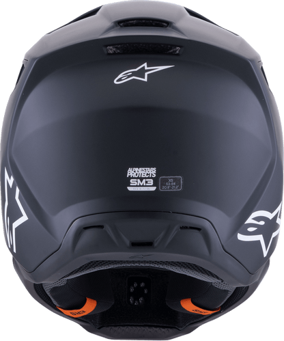 ALPINESTARS SM3 Helmet - Solid Matte Black 8300326-110 - Kelly Motorsports