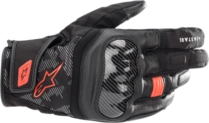 Alpinestars SMX Z Drystar® Gloves - Black/Fluo Red, Small - Kelly Motorsports