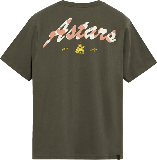 Alpinestars Soloist CSF T-Shirt - Military Green, Size Large - 1244-72080-690-L - Kelly Motorsports
