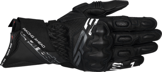Alpinestars SP-3 Black Motorcycle Gloves - 2XL, Part Number 3550925-10-2X - Kelly Motorsports