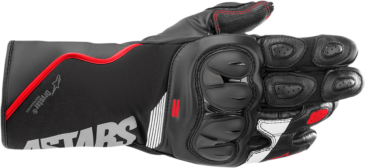 Alpinestars SP-365 Drystar® Gloves - Black, Fluo Red & White, Medium - Kelly Motorsports