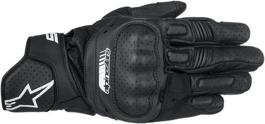 Alpinestars SP-5 Black Motorcycle Gloves - Medium (Part Number 3558517-10-M) - Kelly Motorsports