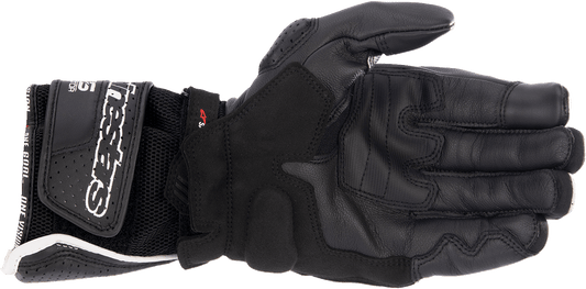 Alpinestars SP-8 Air V3 Gloves - Medium Black, White & Bright Red | Part Number 3558621-1304-M - Kelly Motorsports