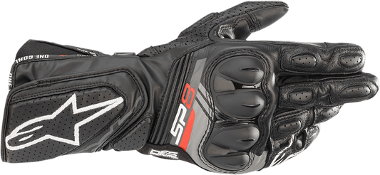 Alpinestars SP-8 V3 Motorcycle Gloves - Black, Medium - Model 3558321-10-M - Kelly Motorsports