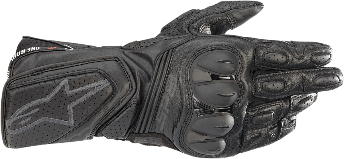 Alpinestars SP-8 V3 Motorcycle Gloves - Black/Black, 3XL - Kelly Motorsports