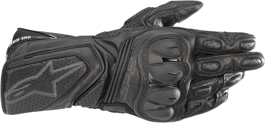 Alpinestars SP-8 V3 Motorcycle Gloves - Black/Black - Large - Kelly Motorsports
