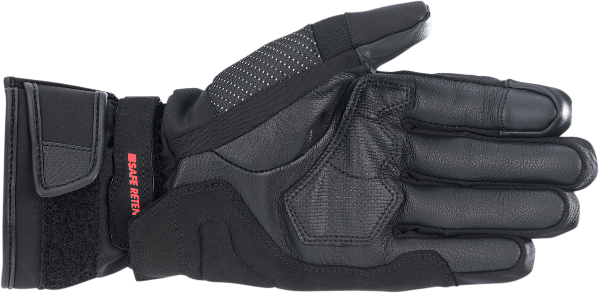 Alpinestars Stella Andes V3 Drystar® Gloves - Black and Coral, XS | Waterproof Motorcycle Gloves with Impact Protection - Kelly Motorsports