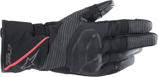 Alpinestars Stella Andes V3 Drystar® Gloves - Women's Waterproof Motorcycle Gloves, Black/Coral, XL - Kelly Motorsports