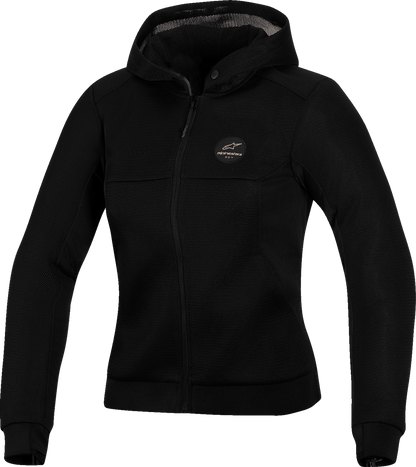 Alpinestars Stella Chrome Super Airflow Hoodie - Black/Copper Small (Part Number 4210126-109-S) - Kelly Motorsports