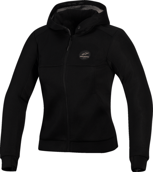 Alpinestars Stella Chrome Super Airflow Hoodie - Women’s Motorcycle Riding Jacket in Black/Copper, Size XL - Kelly Motorsports