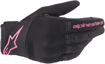 Alpinestars Stella Copper Gloves - Black/Fuchsia Medium (Part 3598420-1039-M) - Kelly Motorsports