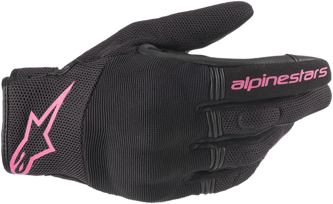Alpinestars Stella Copper Gloves - Black/Fuchsia, XL – Lightweight Urban Motorcycle Gloves - Kelly Motorsports