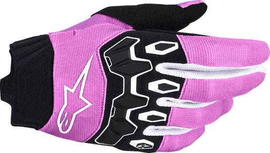 Alpinestars Stella Full Bore V2 Gloves - Violet, White & Black, Size Small - Kelly Motorsports