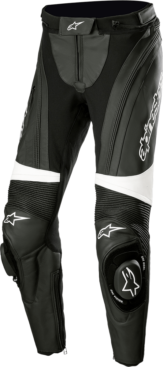 Alpinestars Stella Missile v3 Women’s Leather Motorcycle Pants – Black, US 24 / EU 38 (Part 3130522-10-38) - Kelly Motorsports