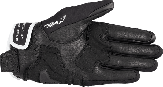 Alpinestars Stella Moblast WP Gloves - Black and Off White, Medium (Part No. 3530126-1340-M) - Kelly Motorsports