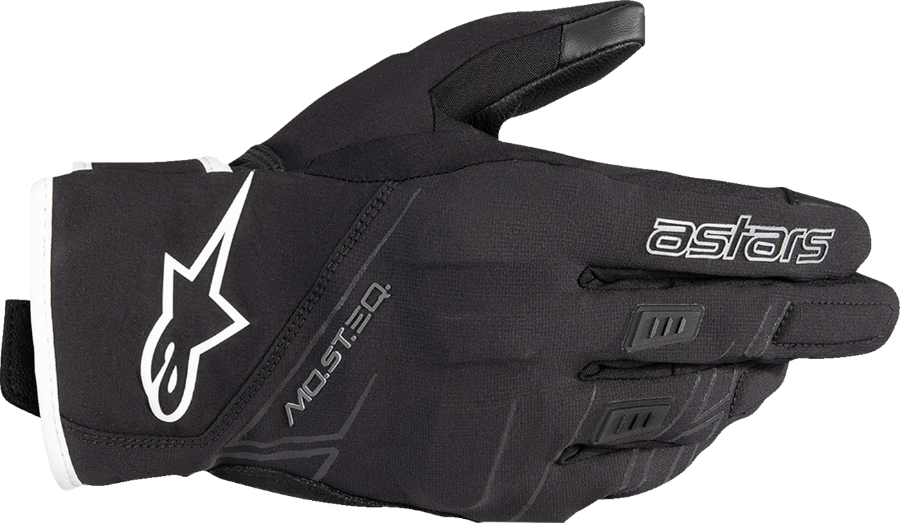 Alpinestars Stella Moblast WP Gloves - Black and Off White, Medium (Part No. 3530126-1340-M) - Kelly Motorsports