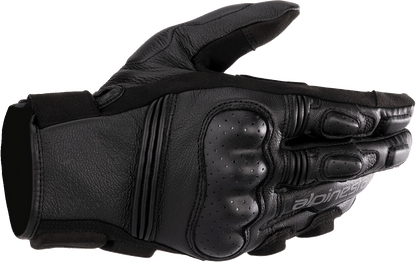 Alpinestars Stella Phenom Leather Gloves - Black, Small (Part 3591723-1100-S) - Kelly Motorsports