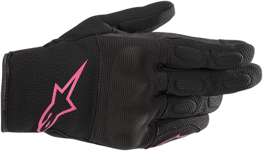 Alpinestars Stella S-Max Drystar® Gloves - Black/Fuchsia Medium, Part Number 3537620-1039-M - Kelly Motorsports