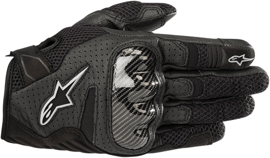 Alpinestars Stella SMX-1 Air V2 Gloves - Black, Size XS (Part 3590518-10-XS) - Kelly Motorsports