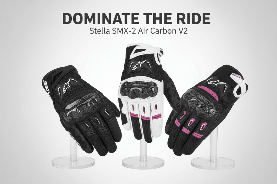 Alpinestars Stella SMX-2 Air Carbon V2 Women's Motorcycle - Kelly Motorsports