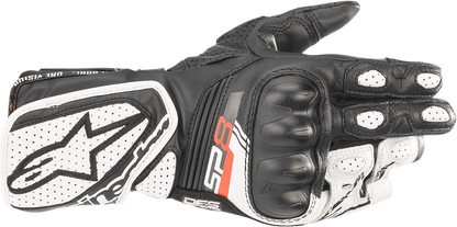 Alpinestars Stella SP-8 V3 Women's Motorcycle Gloves - Black/White, Small (Part 3518321-12-S) - Kelly Motorsports