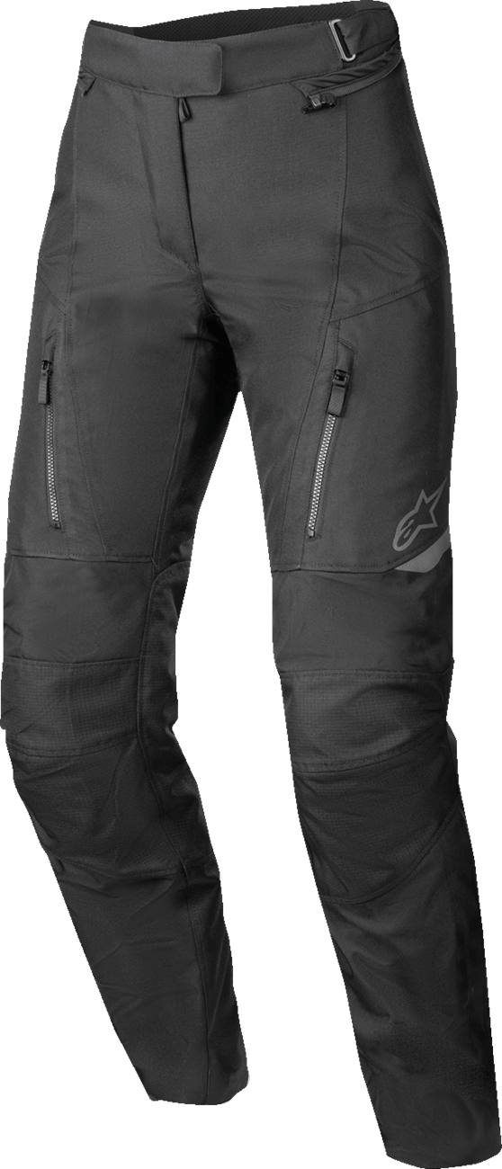 Alpinestars Stella ST-1 Waterproof Pants - Black, Medium (Part Number 3230125-10-M) - Kelly Motorsports