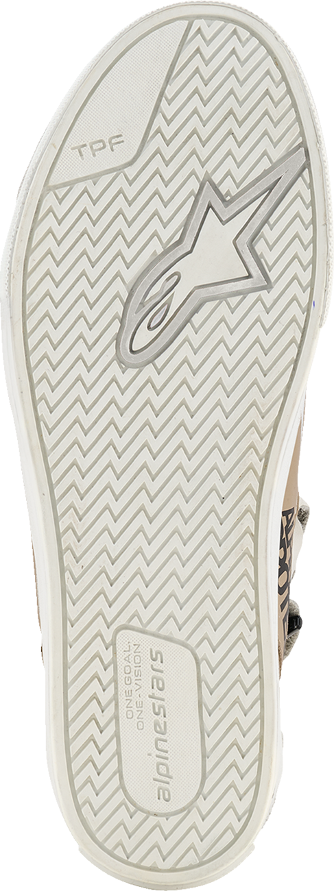 Alpinestars Stella Stated Flair Women's Riding Shoes - Warm Gray and White, US 7, Part 2541426 - 9322 - 7 - Kelly Motorsports