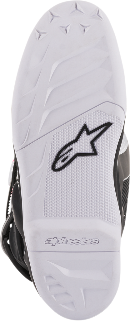 Alpinestars Stella Tech 3 Women’s Motorcycle Boots - Black, White & Pink, US 7 / EU 38 - Kelly Motorsports