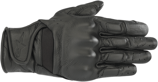 Alpinestars Stella Vika V2 Gloves - Black, Size XL - Durable Full-Grain Leather with Touchscreen Tips - Kelly Motorsports