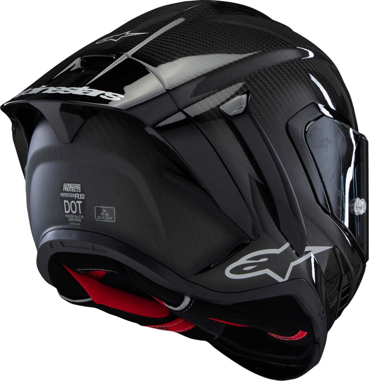 Alpinestars Supertech R10 Helmet - Carbon Black, 2XL - Kelly Motorsports
