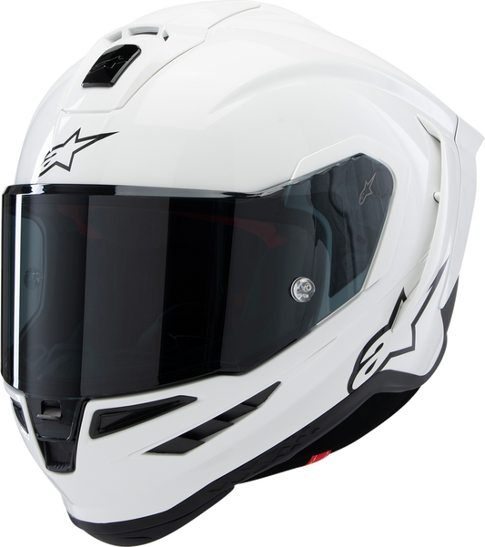 Alpinestars Supertech R10 Helmet - Solid Gloss White - Large 8200124 - 2170 - L - Kelly Motorsports