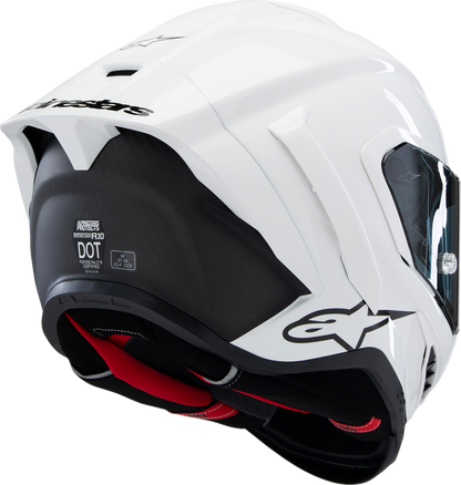 ALPINESTARS Supertech R10 Helmet - Solid Gloss White, Medium (Part 8200124 - 2170 - M) - Kelly Motorsports