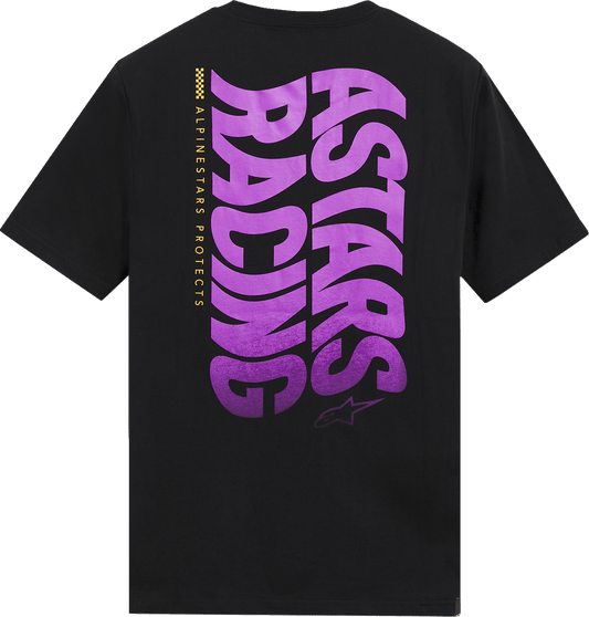 Alpinestars Swerve CSF T-Shirt - Black, 2XL - Comfortable Cotton-Poly Blend - Kelly Motorsports